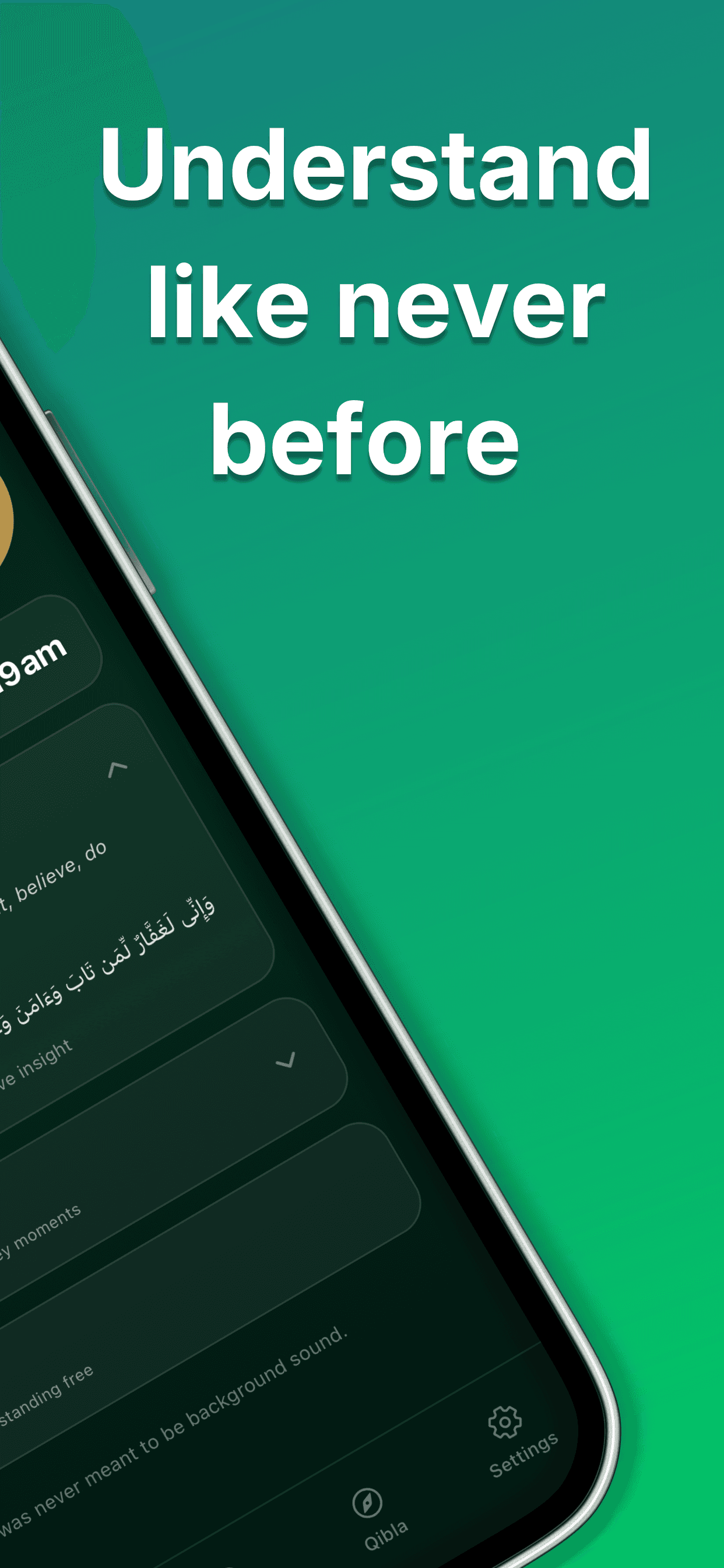 Aqala: understand like never before — translation phone in use